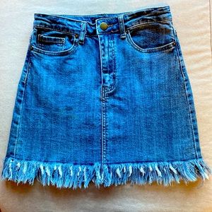 Forever 21 Denim Mini Skirt